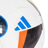 adidas EURO 2024 Fussballliebe Pro Futsal Ballon de Foot Taille 4 Blanc Noir Multicolore