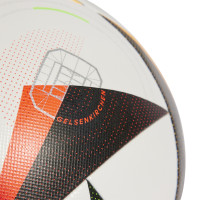 adidas EURO 2024 Fussballliebe Competition Ballon de Foot Taille 5 Blanc Noir Multicolore