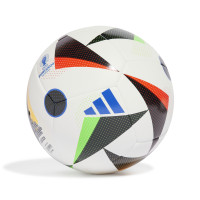 adidas EURO 2024 Fussballliebe Training Ballon de Foot Blanc Noir Multicolore