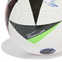 adidas EURO 2024 Fussballliebe Training Ballon de Foot Blanc Noir Multicolore