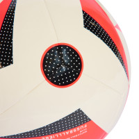 adidas EURO 2024 Fussballliebe Club Ballon de Foot Taille 5 Blanc Rouge Noir