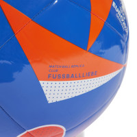 adidas EURO 2024 Fussballliebe Club Ballon de Foot Taille 5 Bleu Rouge Blanc