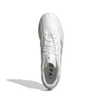 adidas Copa Pure 2 Elite Gazon Naturel Chaussures de Foot (FG) Blanc Argenté