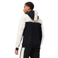 Off The Pitch X Robey Serge Sweat à Capuche Noir Blanc Beige