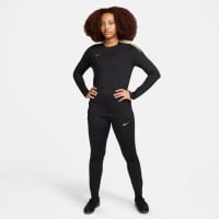 Nike Strike Haut d'Entraînement 1/4-Zip Femmes Noir Doré