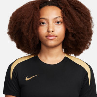 Nike Strike Maillot d'Entraînement Femmes Noir Doré