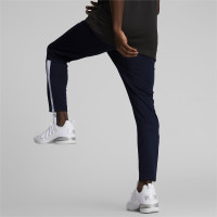 Pantalon de jogging PUMA TeamLiga bleu foncé et blanc