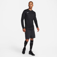 Nike Scheidsrechtersshirt Lange Mouwen Zwart
