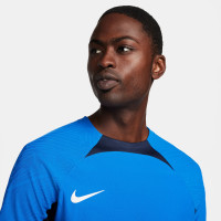 Nike Dri-Fit Vapor IV Trainingsshirt Blauw Donkerblauw Wit