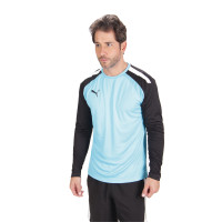 PUMA teamPACER Maillot Gardien de But Manches Longues Bleu Vif Noir Blanc