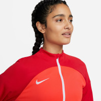 Nike Academy Pro Trainingsjack Dames Rood Donkerrood Wit