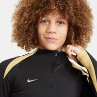 Nike Strike Survêtement 1/4-Zip Enfants Noir Doré