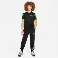 Nike CR7 Academy Trainingsshirt Kids Zwart Groen