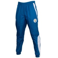 PUMA Manchester City Pre-Match Pantalon d'Entraînement Woven 2023-2024 Bleu Blanc