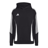 adidas Tiro 24 Sweat Hoodie Kids Zwart Wit