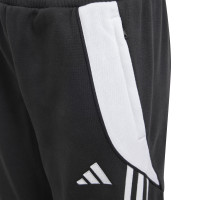 adidas Tiro 24 Sweat Trainingsbroek Kids Zwart Wit