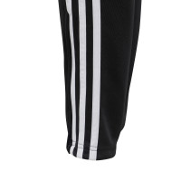 Survêtement Adidas Tiro 24 1/4-Zip pour enfants, noir et blanc