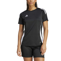 adidas Tiro 24 Trainingsshirt Dames Zwart Wit