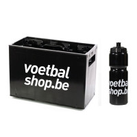 Caisse à bouteilles Voetbalshop.be + 10 bouteilles