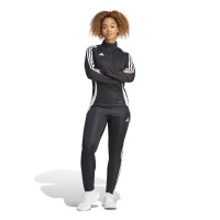 adidas Tiro 24 Haut d'Entraînement 1/4-Zip Femmes Noir Blanc