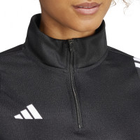 adidas Tiro 24 Haut d'Entraînement 1/4-Zip Femmes Noir Blanc