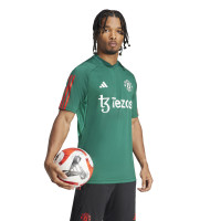 adidas Manchester United Trainingsset 2023-2024 Groen Zwart Rood
