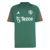adidas Manchester United Trainingsset 2023-2024 Groen Zwart Rood