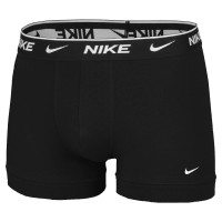 Nike Everyday Cotton Boxershort Trunk 2-Pack Zwart Wit