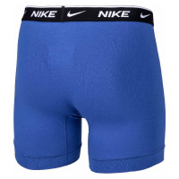 Nike Everyday Cotton Boxershort Brief 3-Pack Noir Bleu Blanc