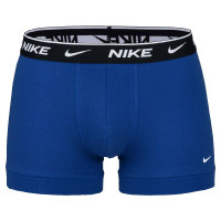Nike Everyday Cotton Boxershort Trunk 2-Pack Noir Bleu Blanc