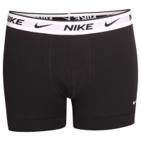 Nike Everyday Cotton Boxershort Trunk 3-Pack Noir Blanc