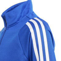 adidas Tiro 24 Haut d'Entraînement 1/4-Zip Enfants Bleu Blanc