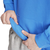 adidas Italie DNA Sweat à Capuche 2024-2026 Bleu Doré