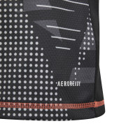adidas Tiro 24 Competition Keepersshirt Lange Mouwen Kids Zwart Lichtgroen Rood