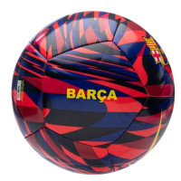 Nike FC Barcelona Pitch Voetbal Maat 5 Donkerrood Blauw