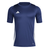 adidas Tiro 24 Maillot d'Entraînement Bleu Foncé Blanc