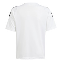 adidas Tiro 24 Voetbalshirt Kids Wit Zwart