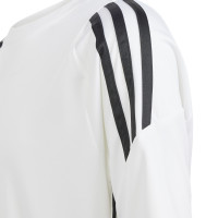 adidas Tiro 24 Voetbalshirt Kids Wit Zwart