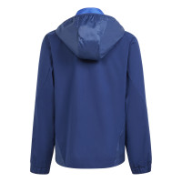 adidas Tiro 24 Competition Allweather Jas Kids Donkerblauw Blauw
