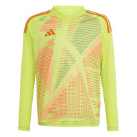 adidas Tiro 24 Competition Keepersshirt Lange Mouwen Kids Geel Oranje Groen Roze