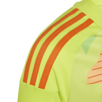 adidas Tiro 24 Competition Keepersshirt Lange Mouwen Kids Geel Oranje Groen Roze