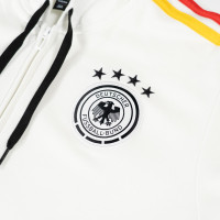 adidas Allemagne DNA Survêtement à Capuche Full-Zip 2024-2026 Blanc Noir