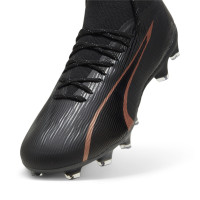 PUMA Ultra Pro Gazon Naturel Gazon Artificiel Chaussures de Foot (MG) Noir Bronze Gris Foncé