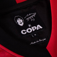 COPA Maradona x Newell´s Old Boys 1993 Maillot de Foot Rétro Noir Rouge
