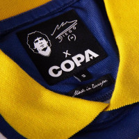 COPA Maradona x Boca Juniors 1995 Maillot de Foot Rétro Bleu Jaune