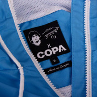COPA Maradona x Naples 1989 Coupe-Vent Bleu Clair Bleu Foncé