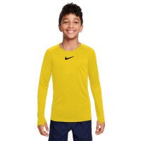 Nike Park Sous-Maillot Dri-FIT Manches Longues Enfants Jaune Noir