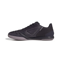 adidas Top Sala Competition Zaalvoetbalschoenen (IN) Zwart Donkergrijs Paars