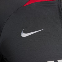 Nike Liverpool Strike Survêtement 1/4-Zip 2023-2024 Gris Foncé Gris Rouge