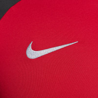 Nike Liverpool Strike Trainingspak 1/4-Zip 2023-2024 Rood Donkergrijs Grijs